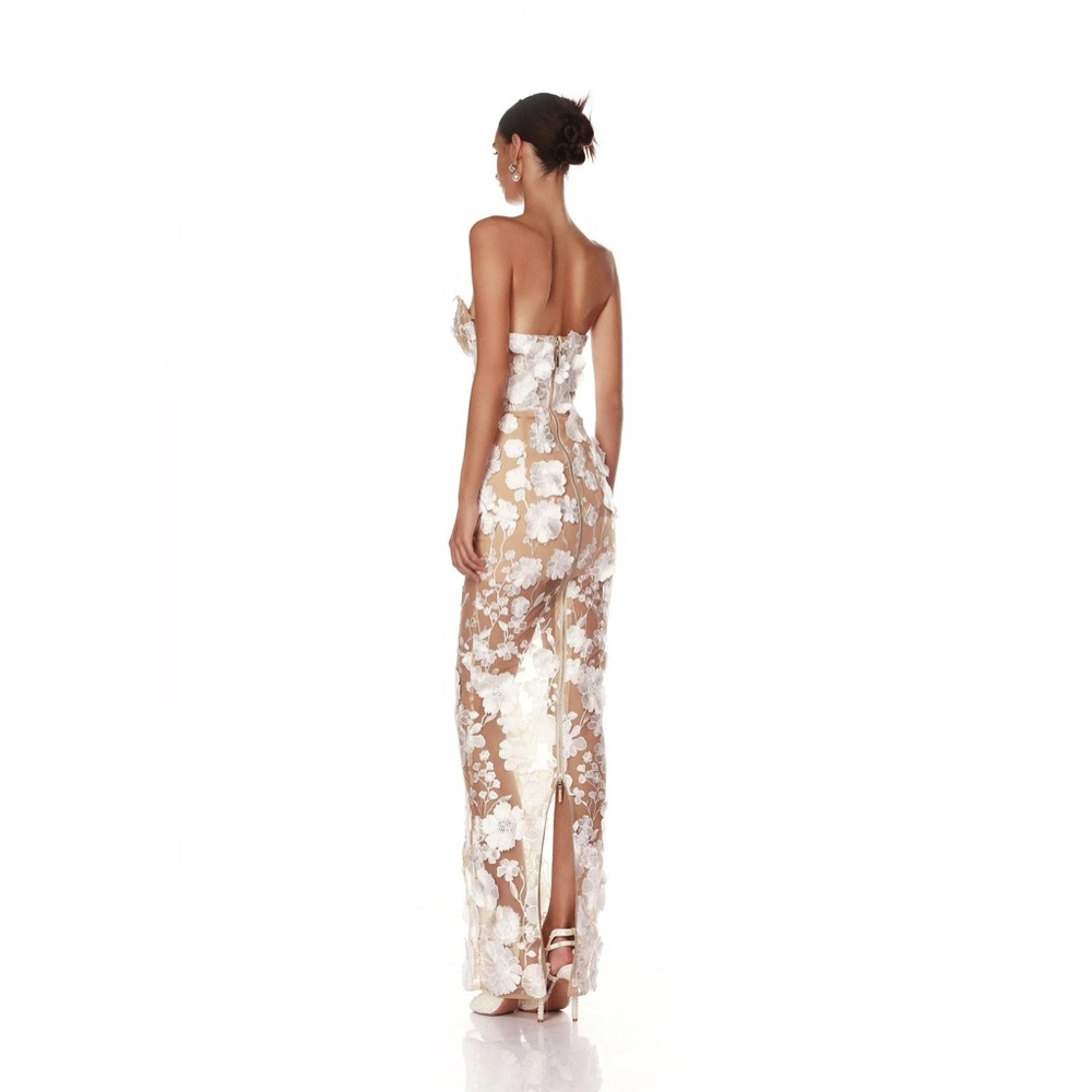 NWOT Bronx and Banco Jasmine Blanc Maxi Dress XS - Picture 4 of 16
